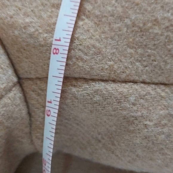 J. Crew Wool Blend Button-neck city coat Tan Size 6 - Picture 11 of 11